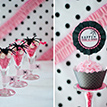 Happy Pinkoween (Pink + Halloween) Printable Party Collection - Instant Download